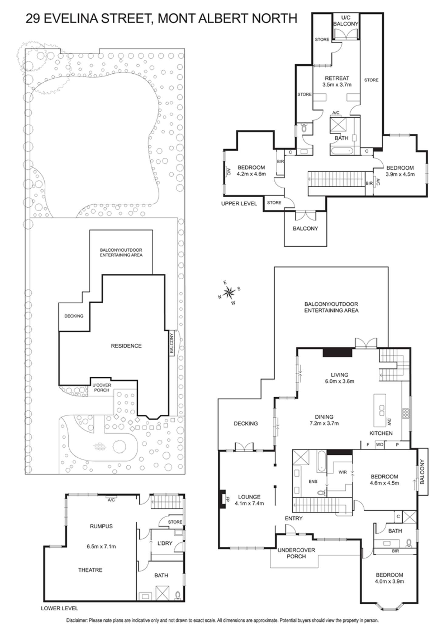 Floorplan of Homely house listing, 29 Evelina Street, Mont Albert North VIC 3129