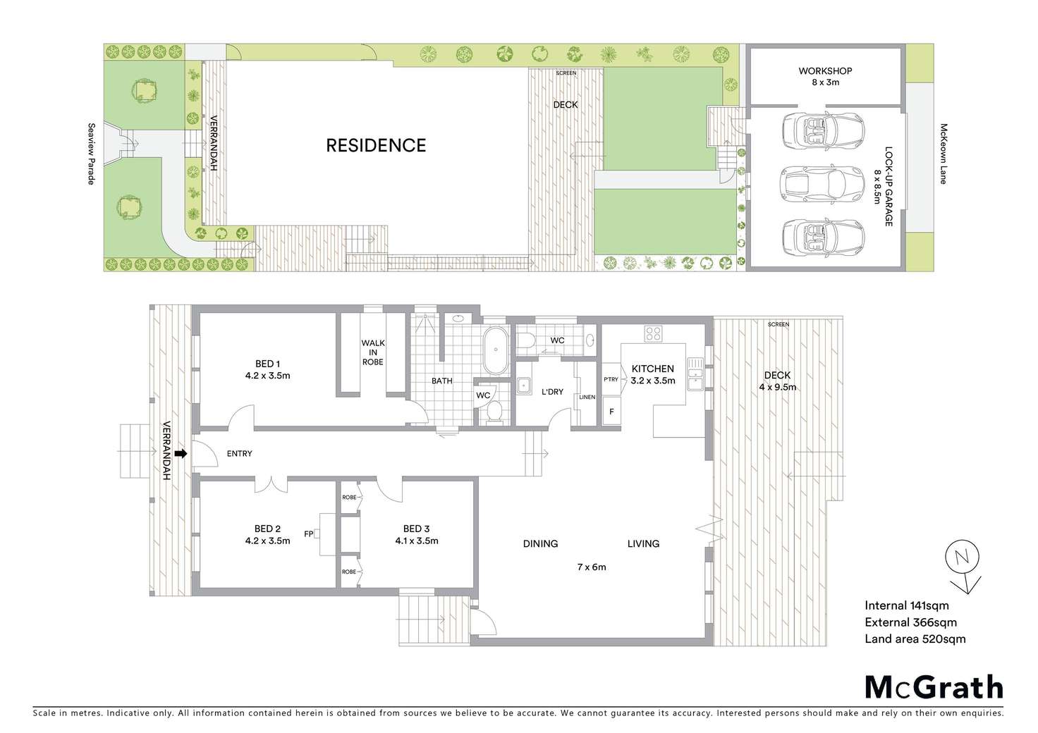 Floorplan of Homely house listing, 30 Seaview Parade, Belmont VIC 3216