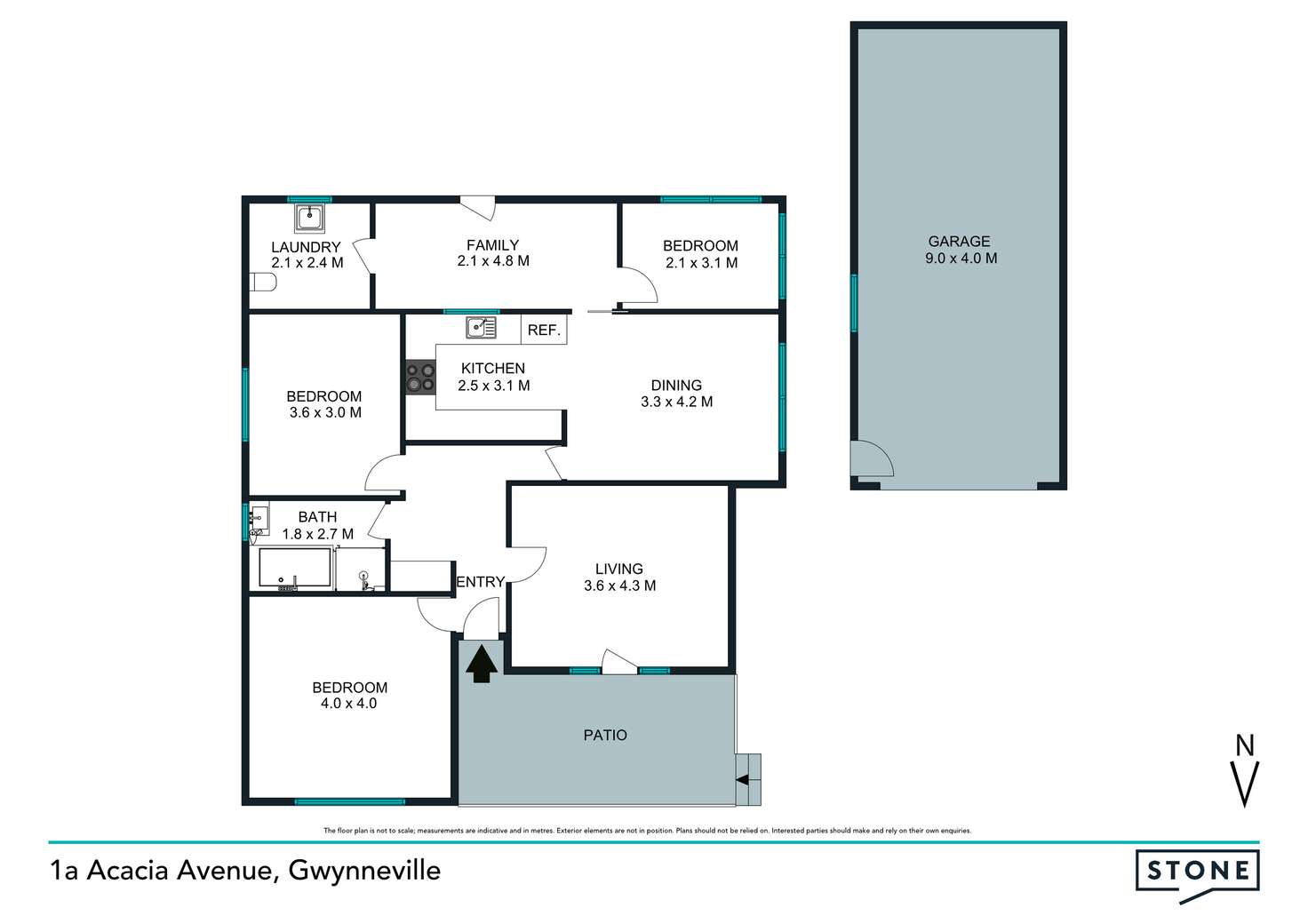 Floorplan of Homely house listing, 1A Acacia Avenue, Gwynneville NSW 2500