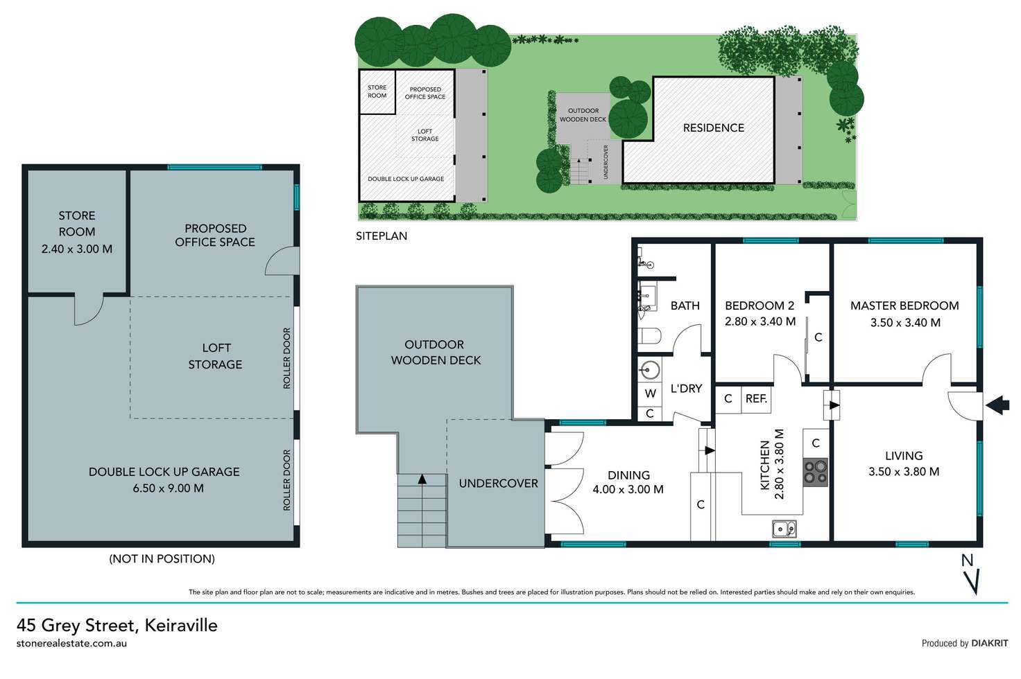Floorplan of Homely house listing, 45 Grey Street, Keiraville NSW 2500