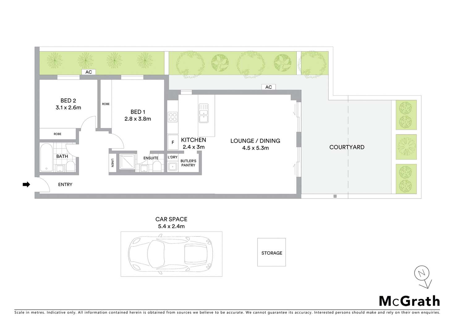 Floorplan of Homely apartment listing, 1/1 Boronia Street, Kensington NSW 2033