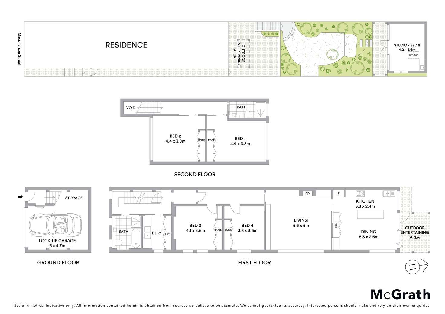 Floorplan of Homely house listing, 88 Macpherson Street, Bronte NSW 2024
