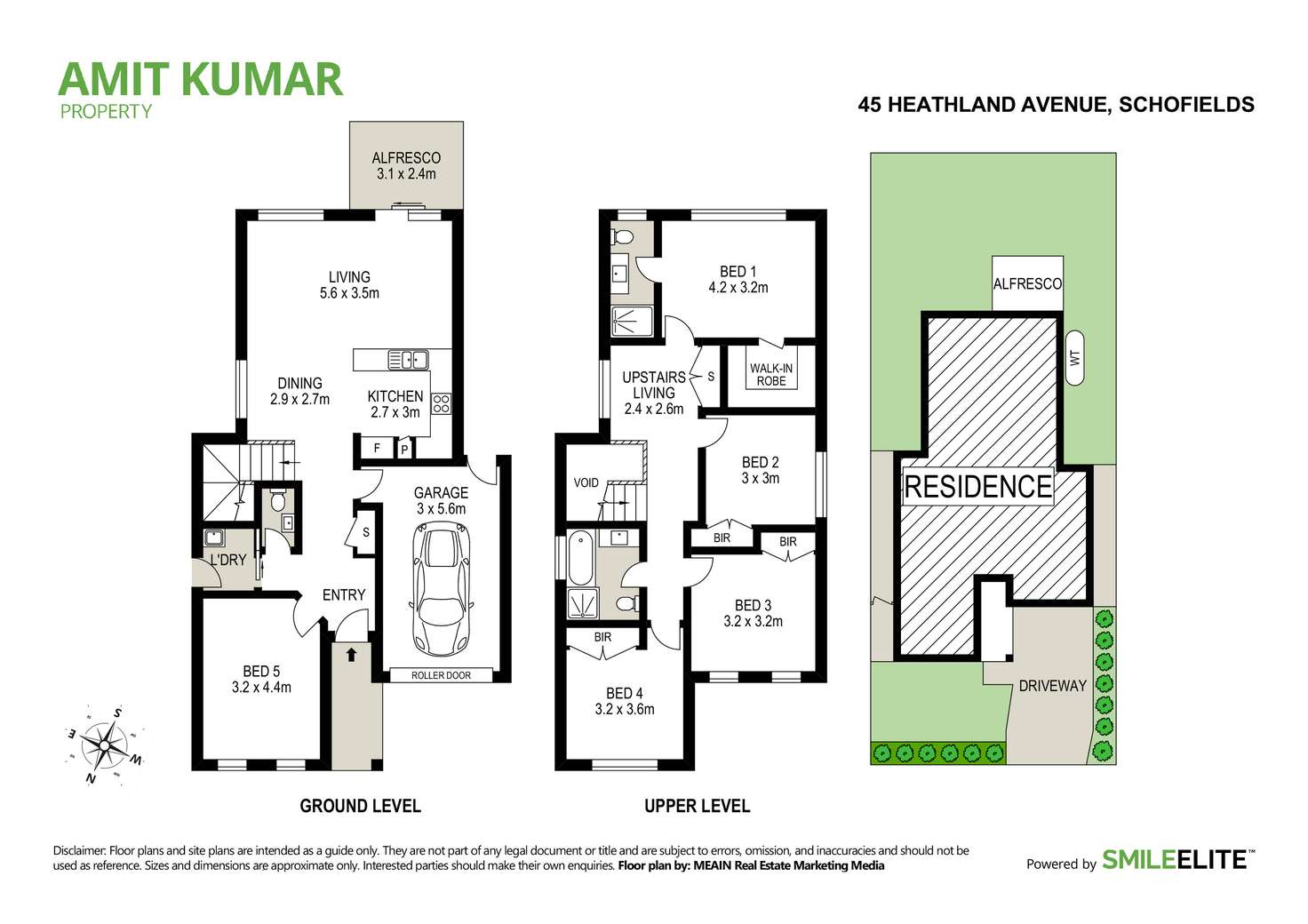 Floorplan of Homely house listing, 45 Heathland Avenue, Schofields NSW 2762