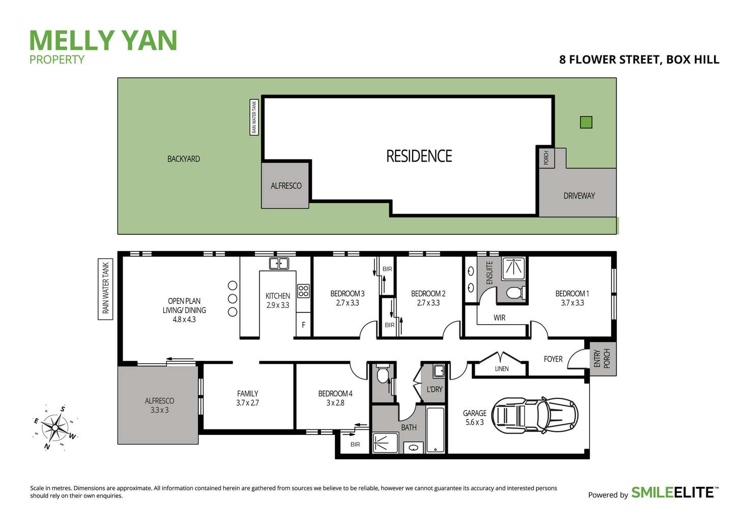 Floorplan of Homely house listing, 8 Flower Street, Box Hill NSW 2765