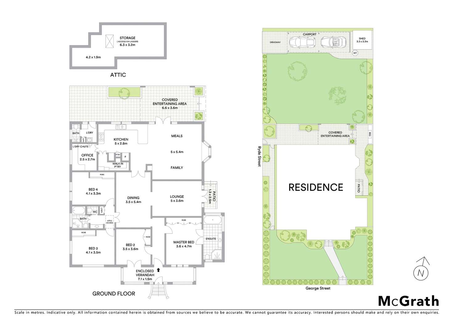 Floorplan of Homely house listing, 25 George Street, Epping NSW 2121