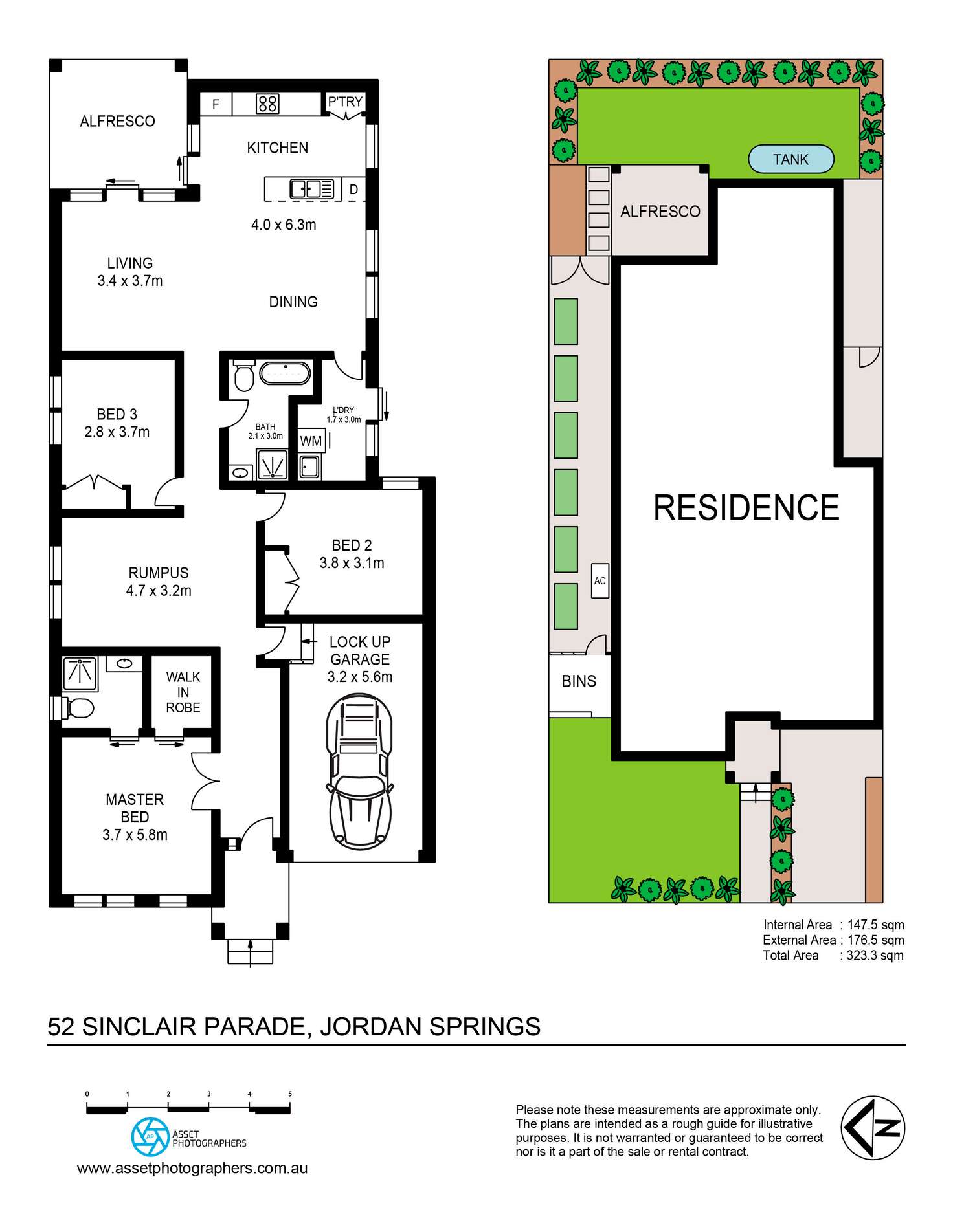 Floorplan of Homely house listing, 52 Sinclair Parade, Jordan Springs NSW 2747