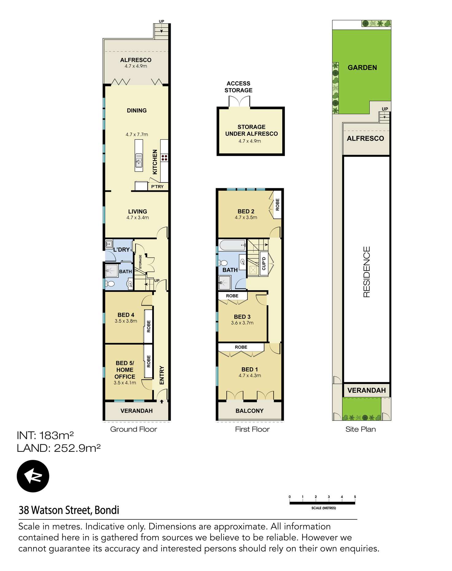 Floorplan of Homely house listing, 38 Watson Street, Bondi NSW 2026