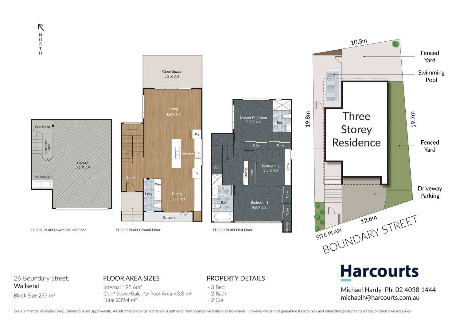 Floorplan of Homely house listing, 26 Boundary Street, Wallsend NSW 2287