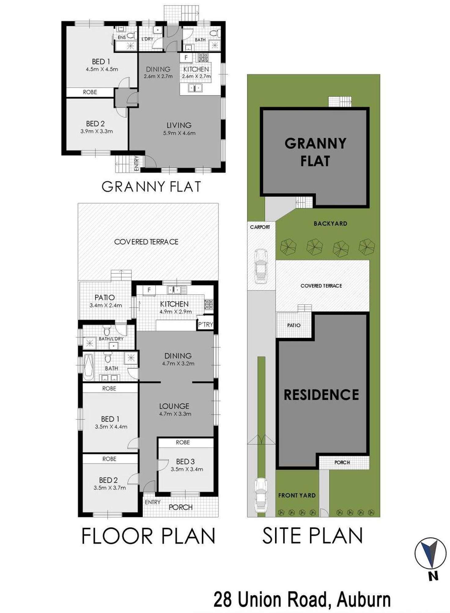 Floorplan of Homely house listing, 28a Union Road, Auburn NSW 2144