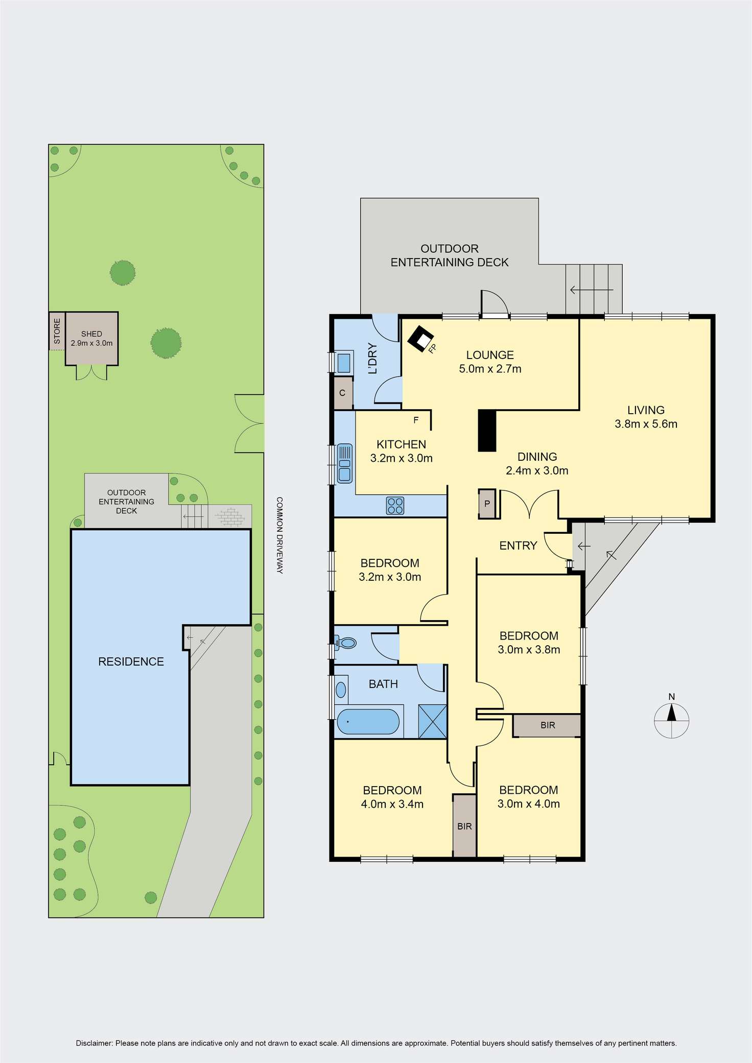 Floorplan of Homely house listing, 54B Murphy Street, Romsey VIC 3434
