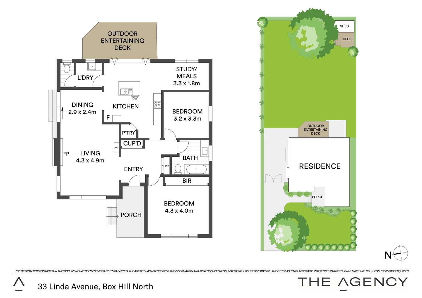 Floorplan of Homely house listing, 33 Linda Avenue, Box Hill North VIC 3129