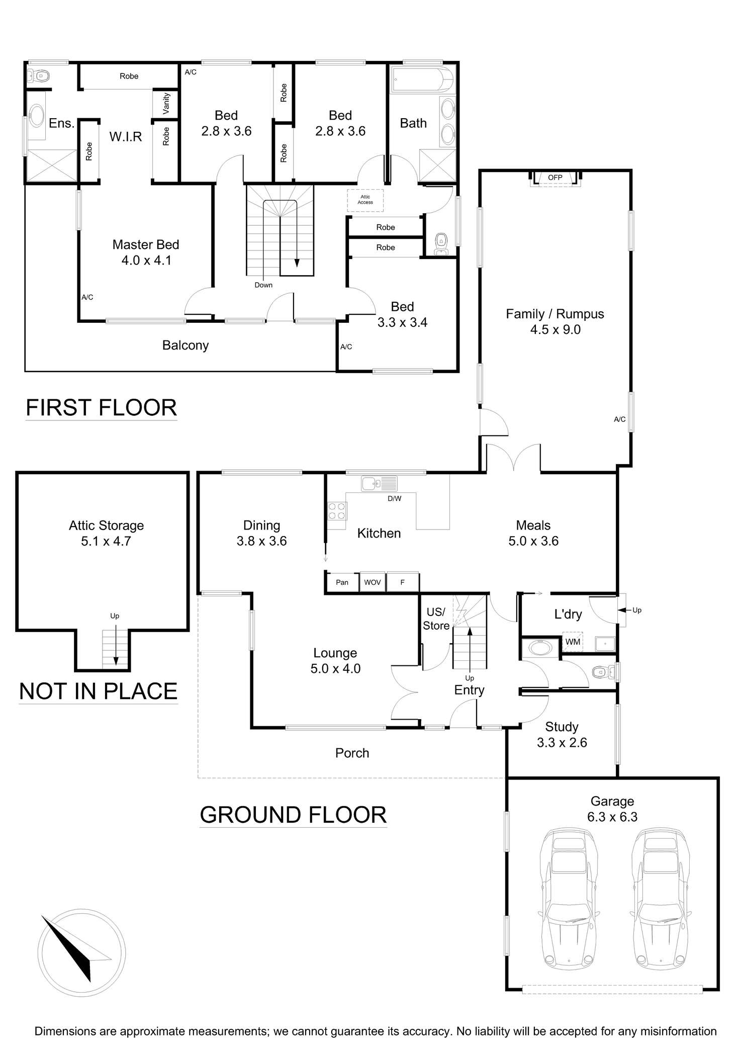 Floorplan of Homely house listing, 4 Gedye Court, Wantirna South VIC 3152