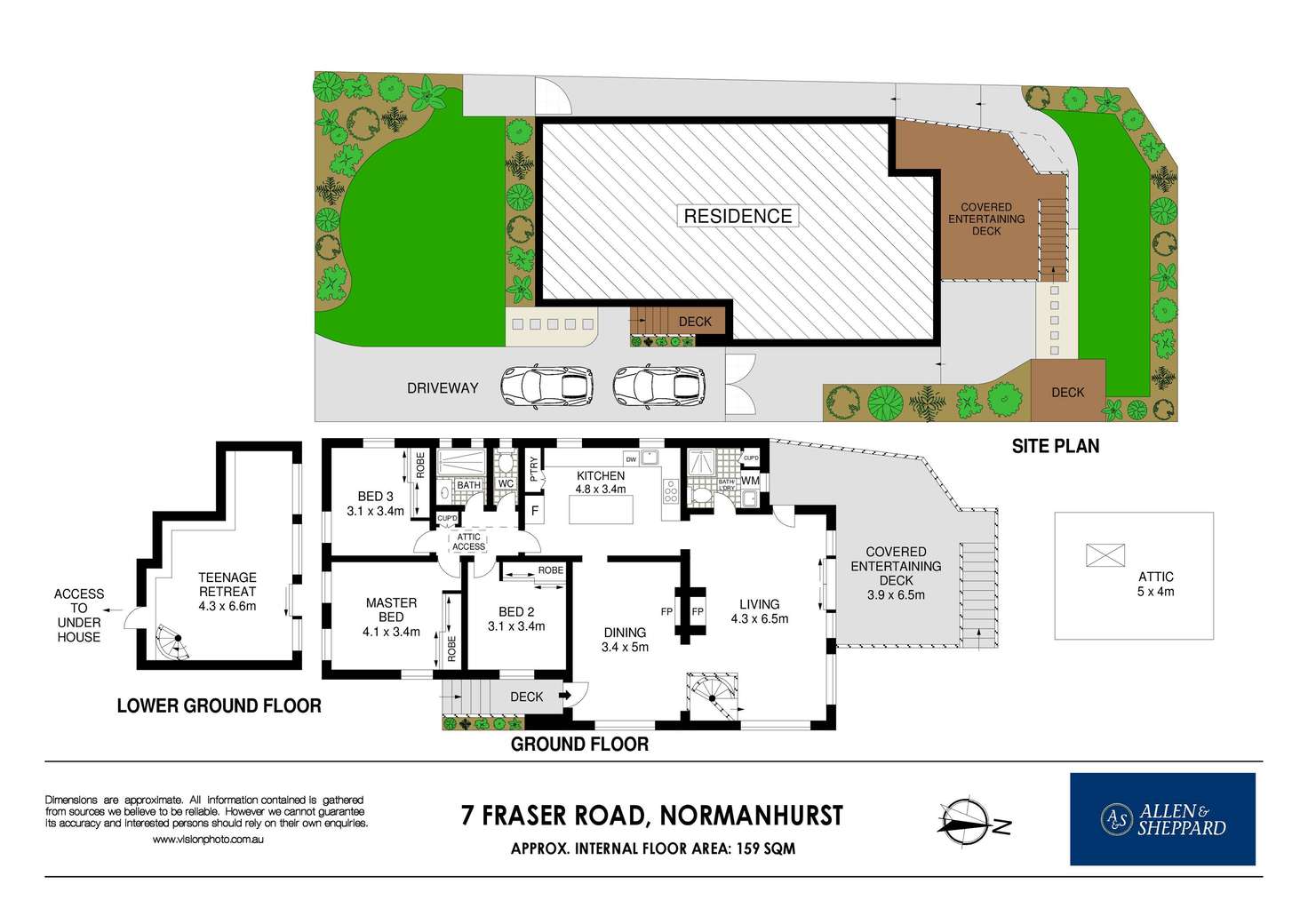 Floorplan of Homely house listing, 7 Fraser Road, Normanhurst NSW 2076