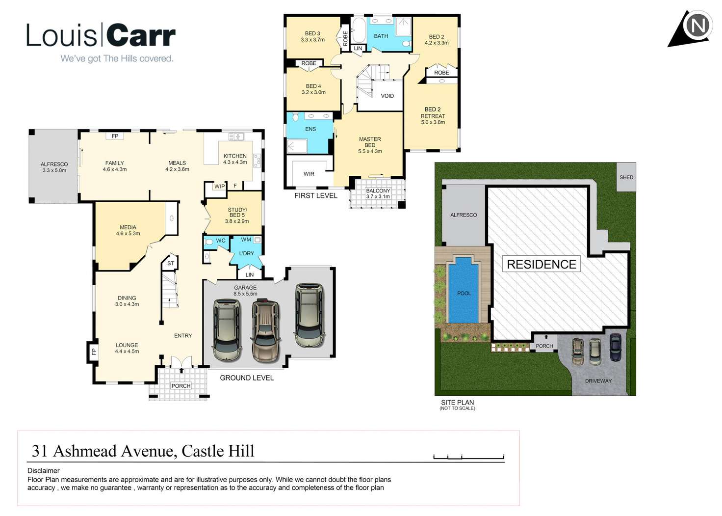 Floorplan of Homely house listing, 31 Ashmead Avenue, Castle Hill NSW 2154