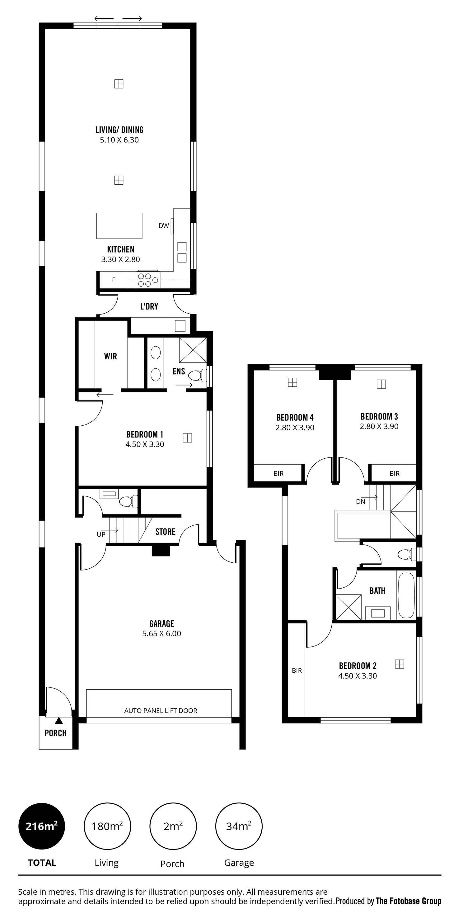 Floorplan of Homely house listing, 1C Frost Street, Newton SA 5074