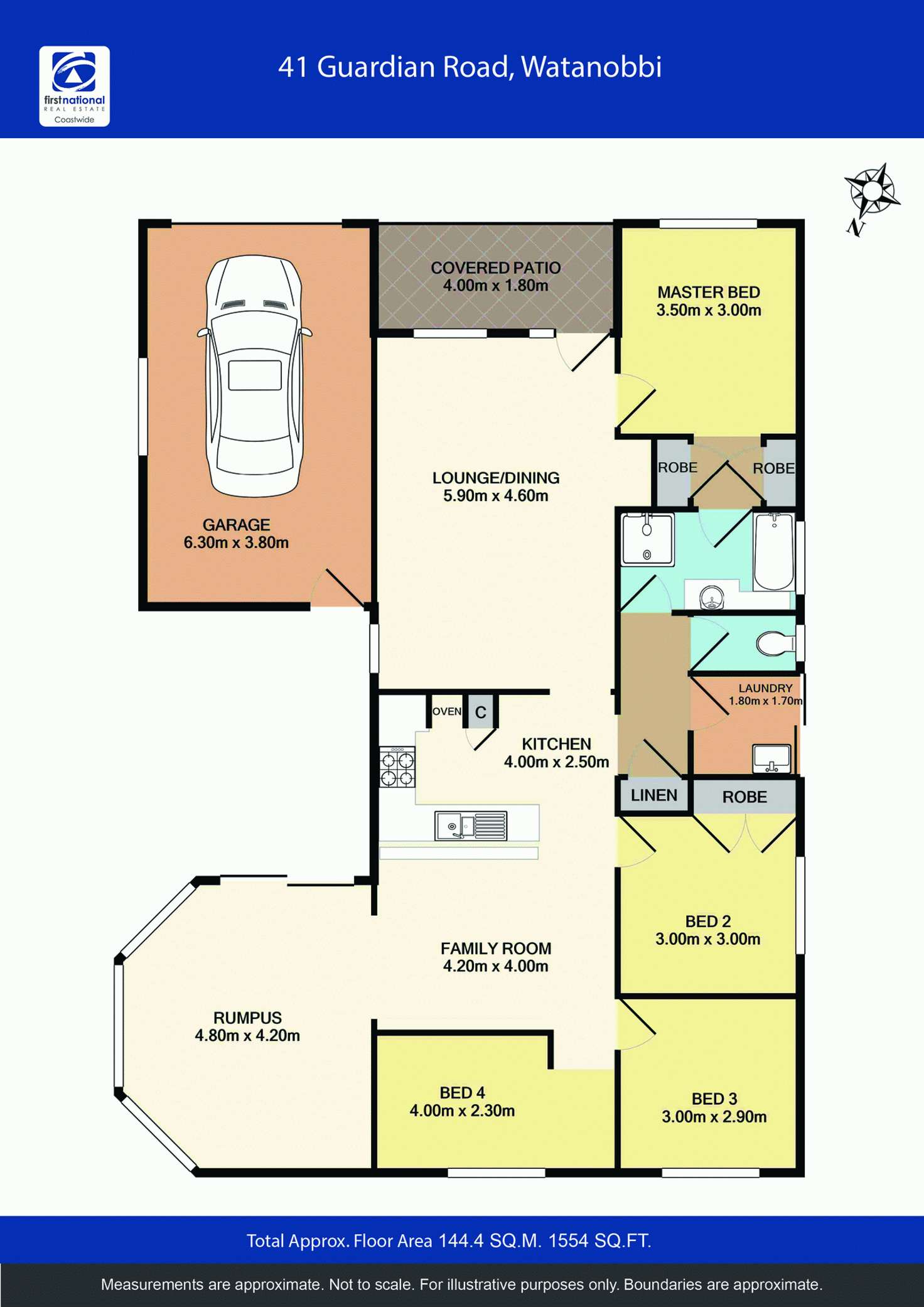 Floorplan of Homely house listing, 41 Guardian Road, Watanobbi NSW 2259