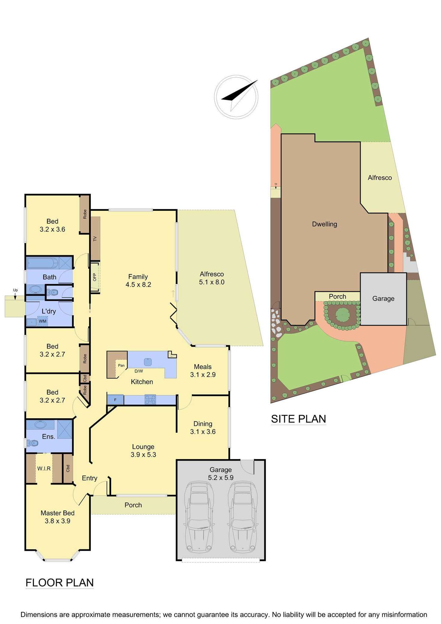 Floorplan of Homely house listing, 1 Lady Penrhyn Avenue, Mill Park VIC 3082