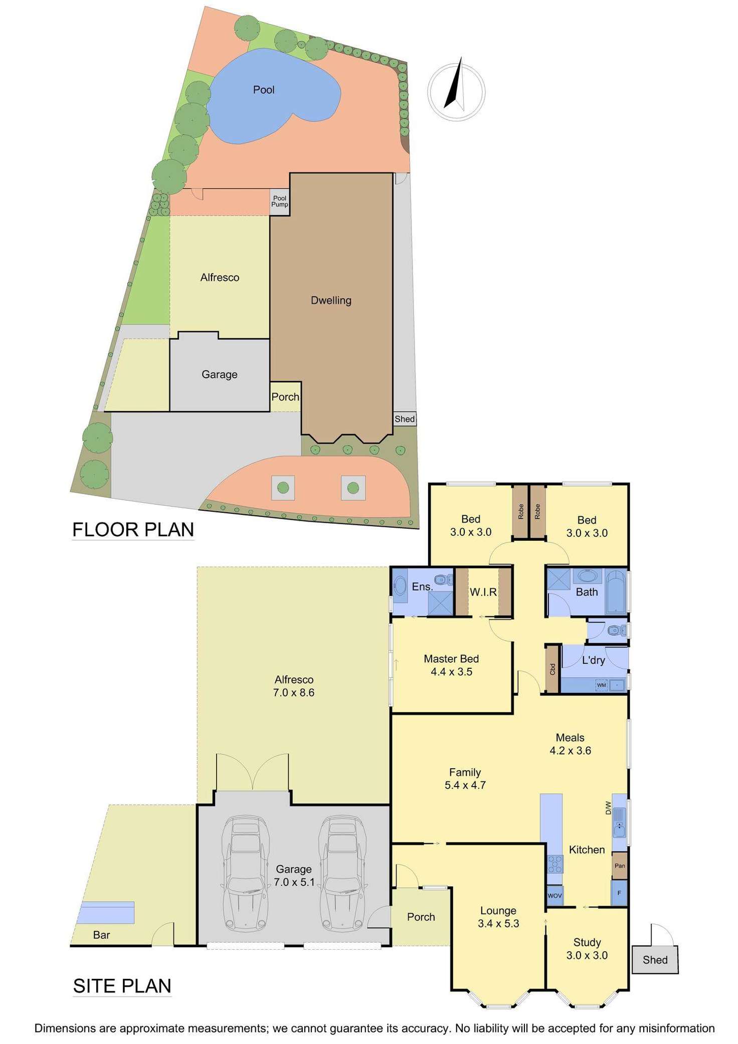 Floorplan of Homely house listing, 39 Maybury Drive, Mill Park VIC 3082