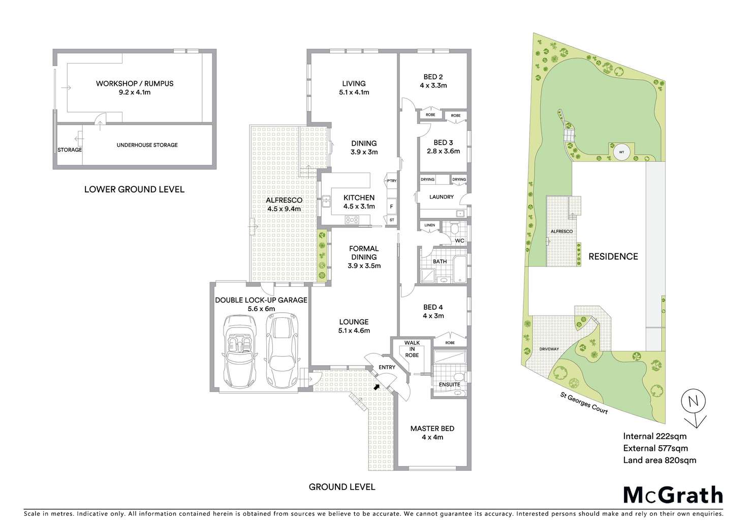 Floorplan of Homely house listing, 2 St Georges Court, Highton VIC 3216