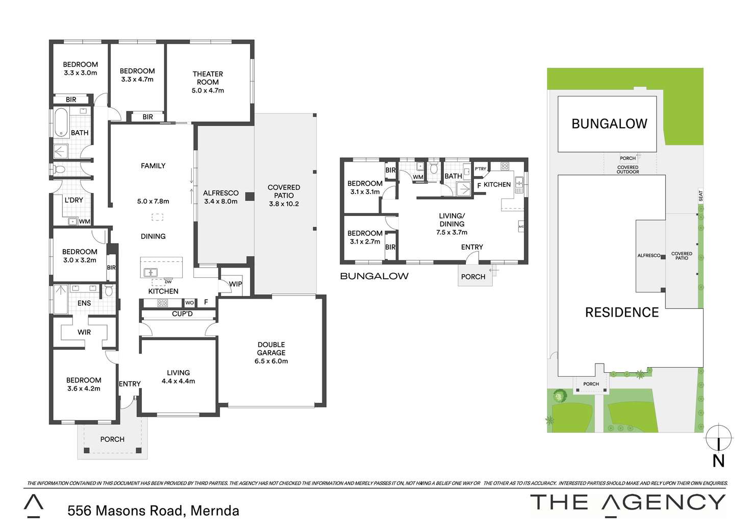 Floorplan of Homely house listing, 556 Masons Road, Mernda VIC 3754