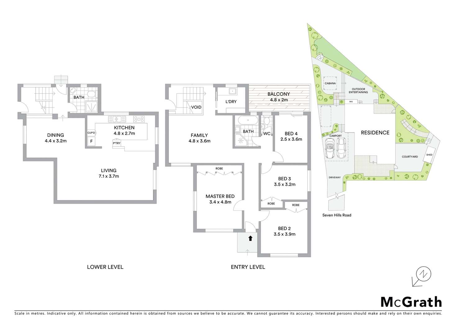 Floorplan of Homely house listing, 319 Seven Hills Road, Seven Hills NSW 2147