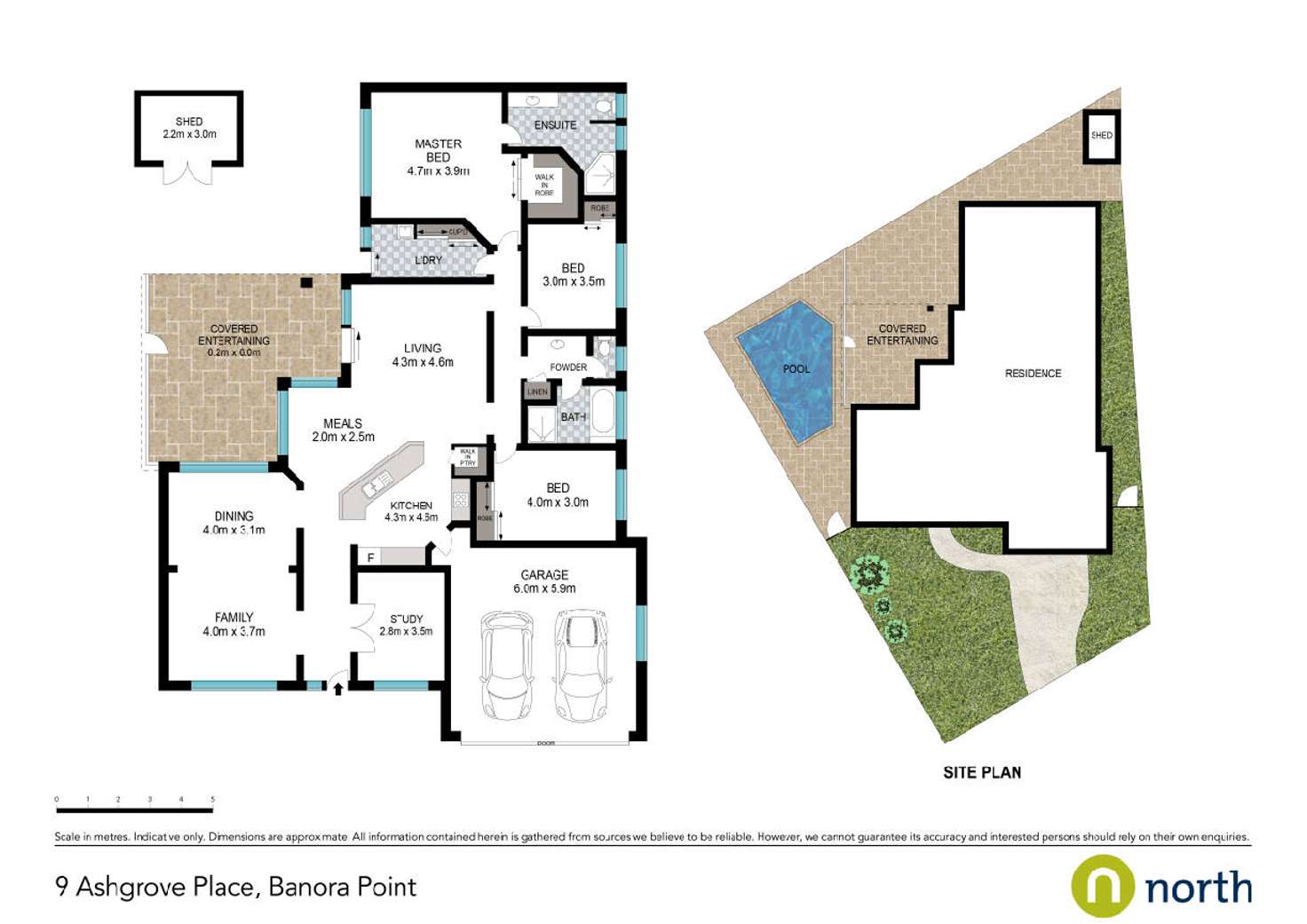 Floorplan of Homely house listing, 9 Ashgrove Place, Banora Point NSW 2486