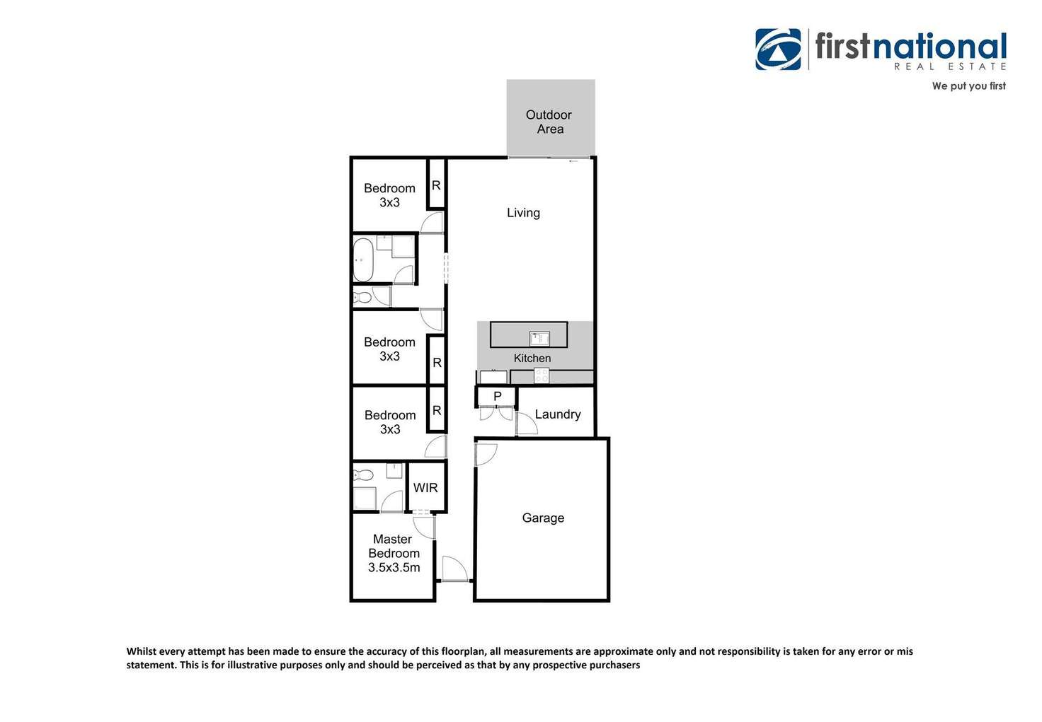 Floorplan of Homely house listing, 8 Caspar Place, Maddingley VIC 3340