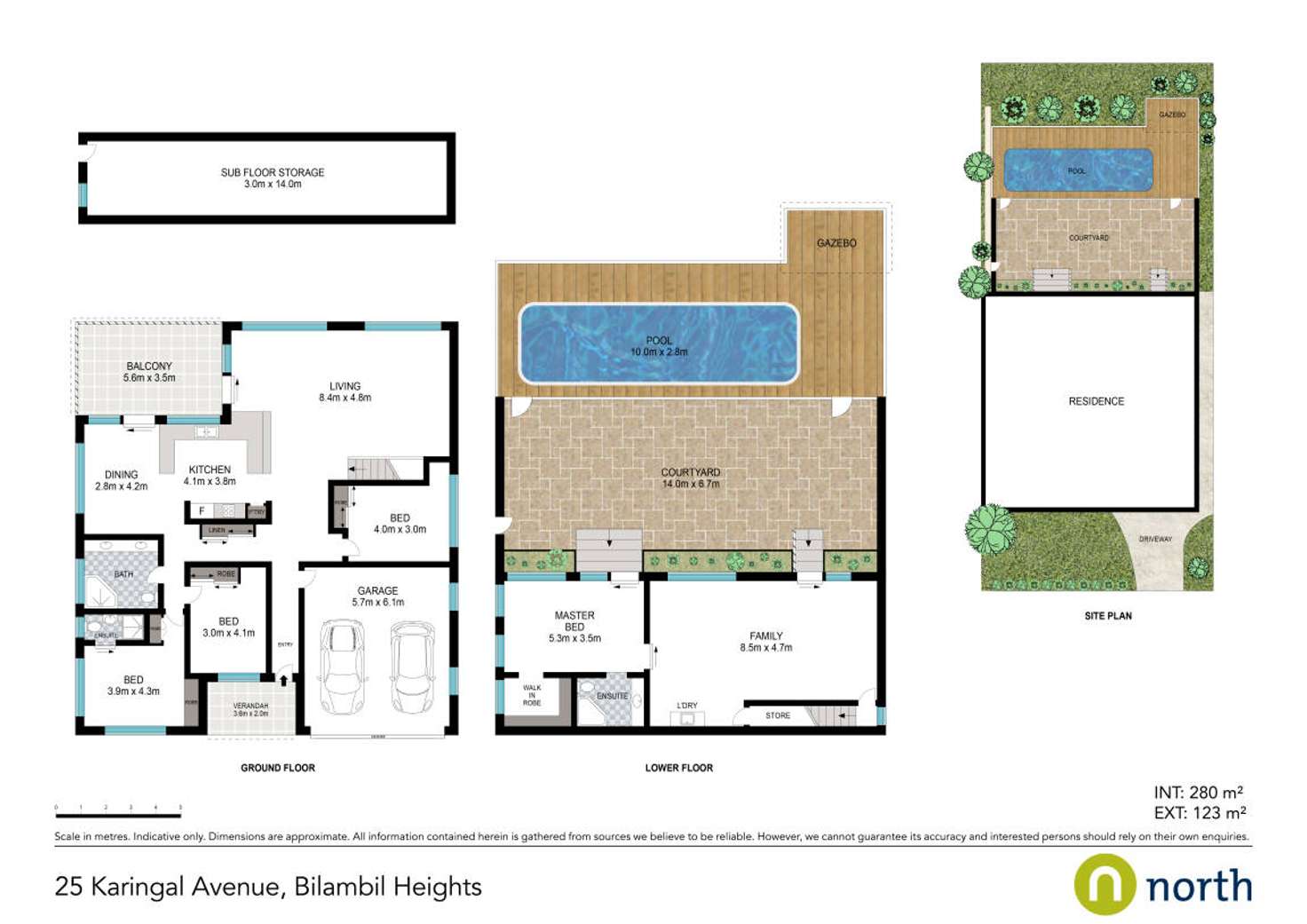 Floorplan of Homely house listing, 25 Karingal Avenue, Bilambil Heights NSW 2486