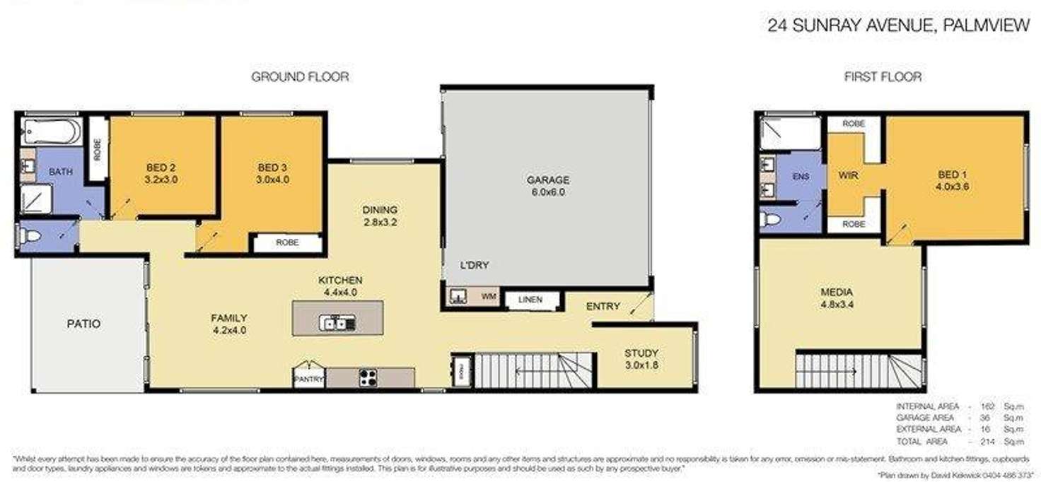 Floorplan of Homely house listing, 24 Sunray Avenue, Palmview QLD 4553