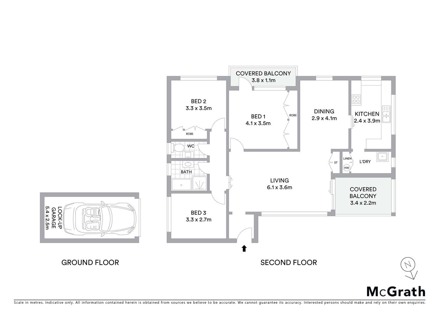 Floorplan of Homely unit listing, 7/5 Chester Street, Epping NSW 2121