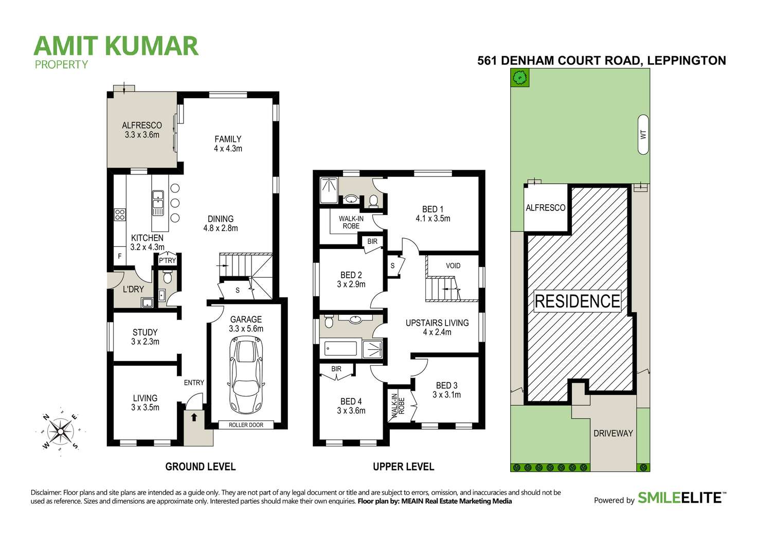 Floorplan of Homely house listing, 561 Denham Court Road, Leppington NSW 2179