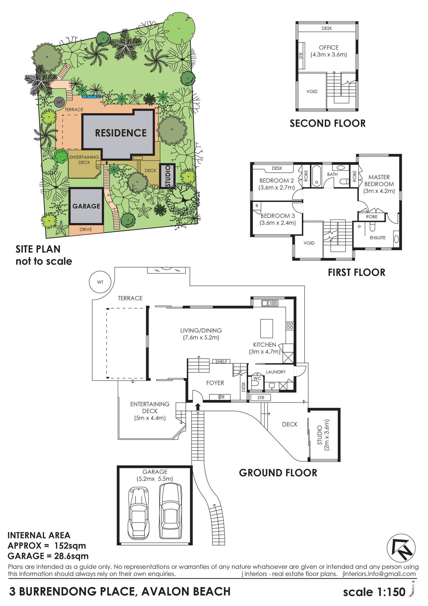 Floorplan of Homely house listing, 3 Burrendong Place, Avalon Beach NSW 2107