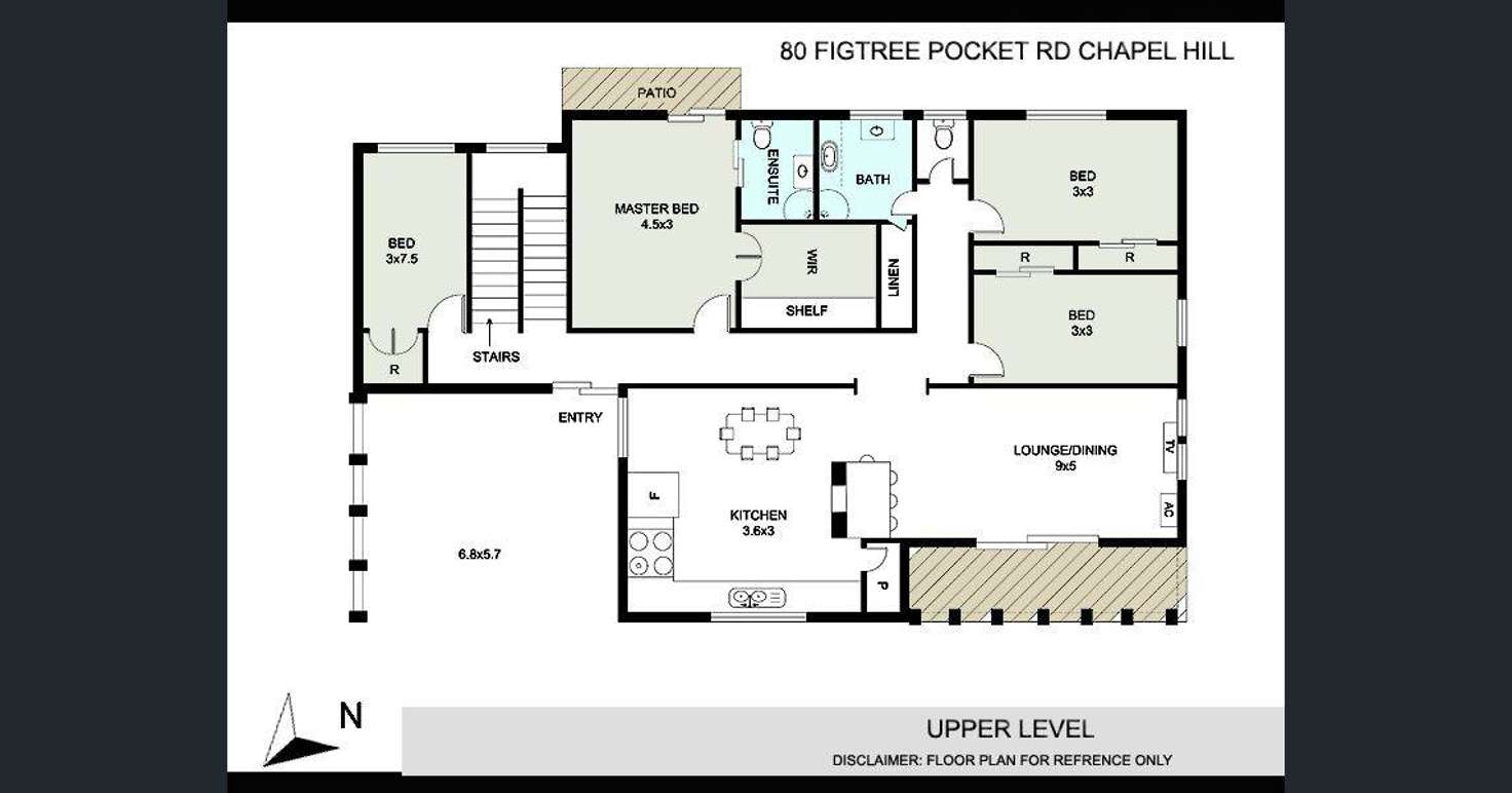 Floorplan of Homely house listing, 80 Fig Tree Pocket Road, Chapel Hill QLD 4069
