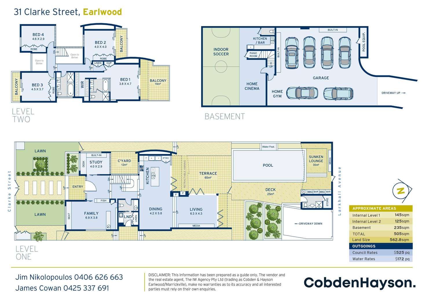 Floorplan of Homely house listing, 31 Clarke Street, Earlwood NSW 2206