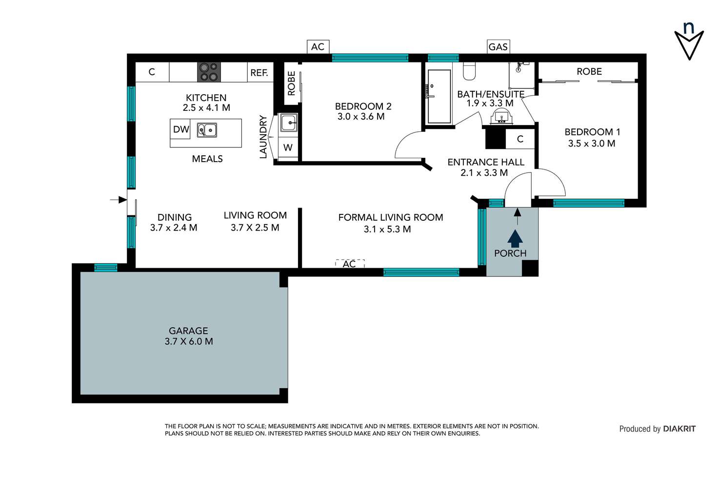 Floorplan of Homely unit listing, 4/45 Rufus Street, Epping VIC 3076