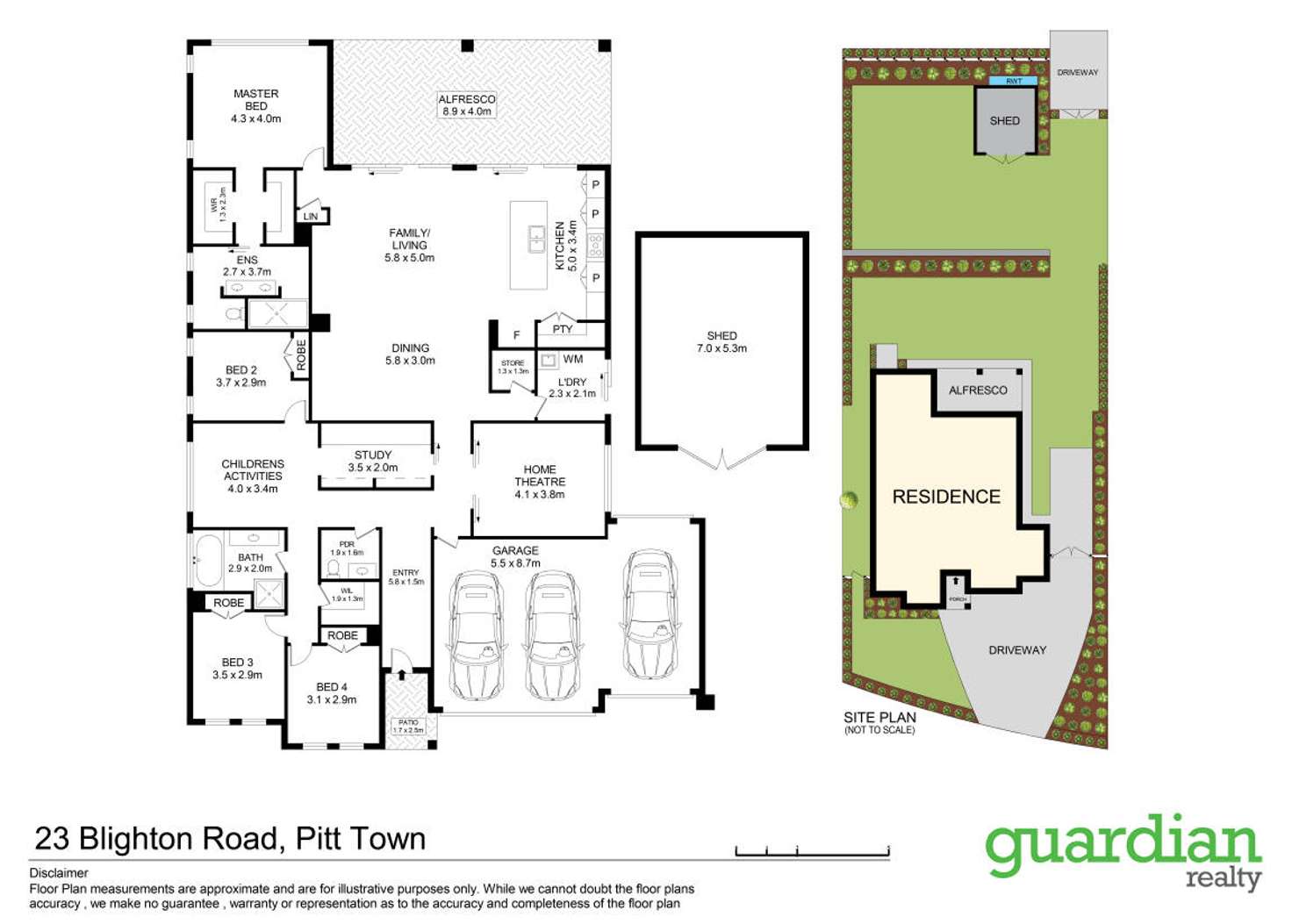 Floorplan of Homely house listing, 23 Blighton Road, Pitt Town NSW 2756