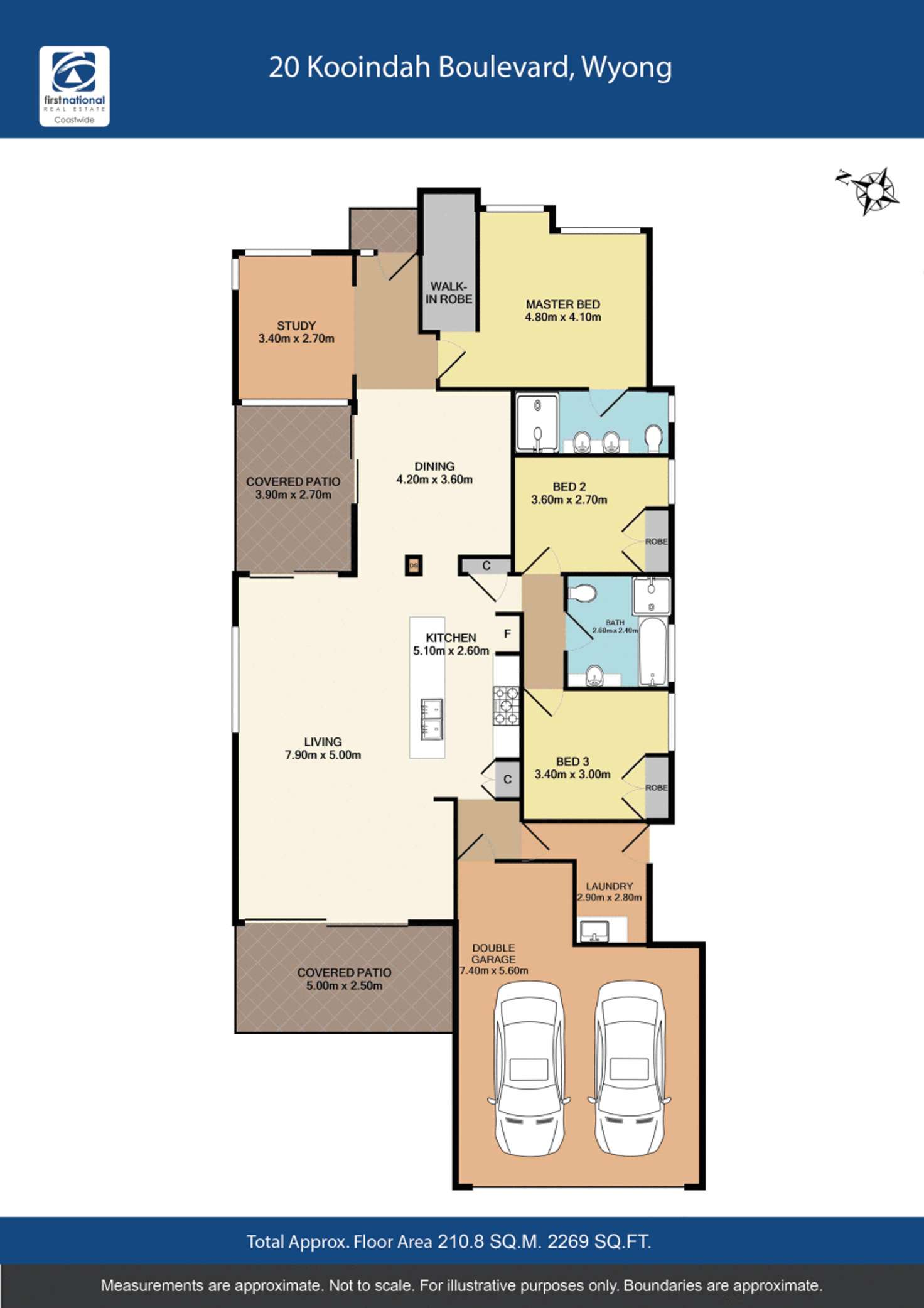 Floorplan of Homely house listing, 20 Kooindah Boulevarde, Wyong NSW 2259