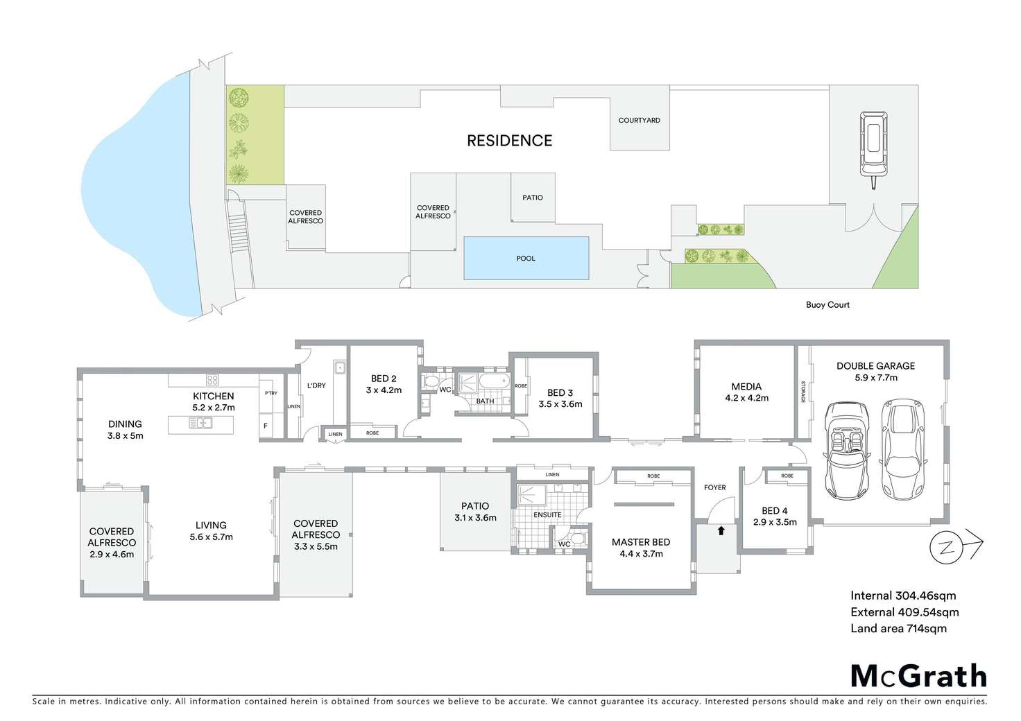 Floorplan of Homely house listing, 8 Buoy Court, Birtinya QLD 4575