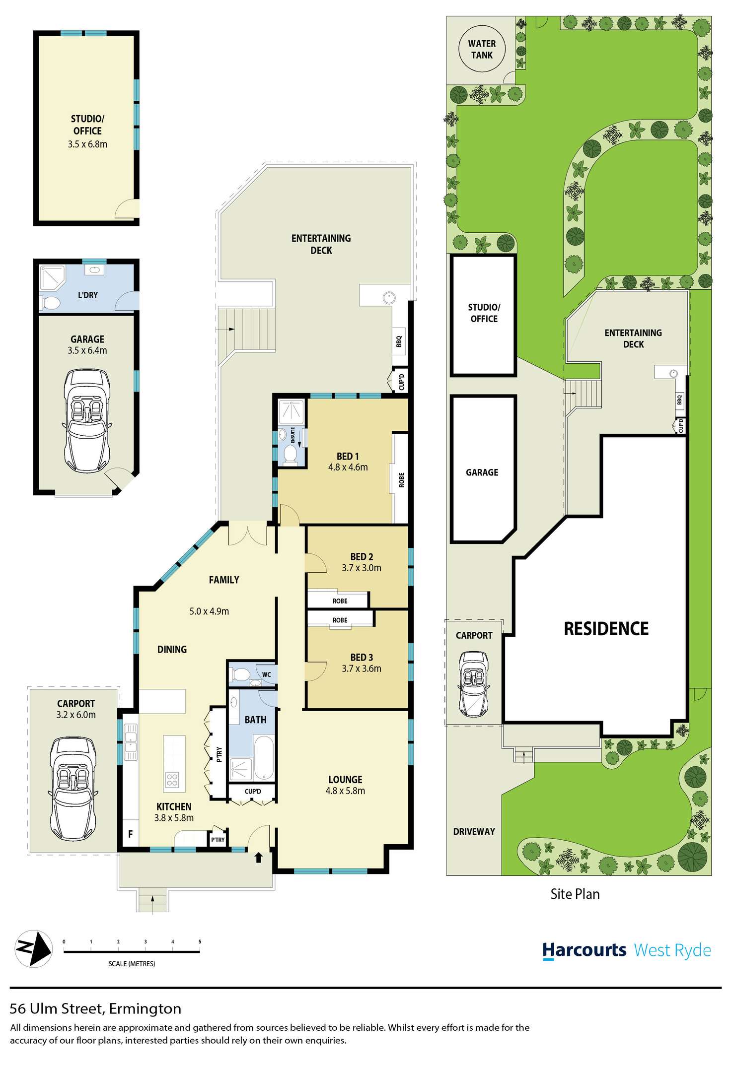 Floorplan of Homely house listing, 56 Ulm Street, Ermington NSW 2115