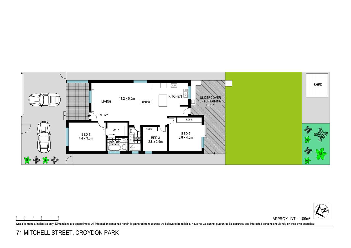 Floorplan of Homely house listing, 71 Mitchell Street, Croydon Park NSW 2133