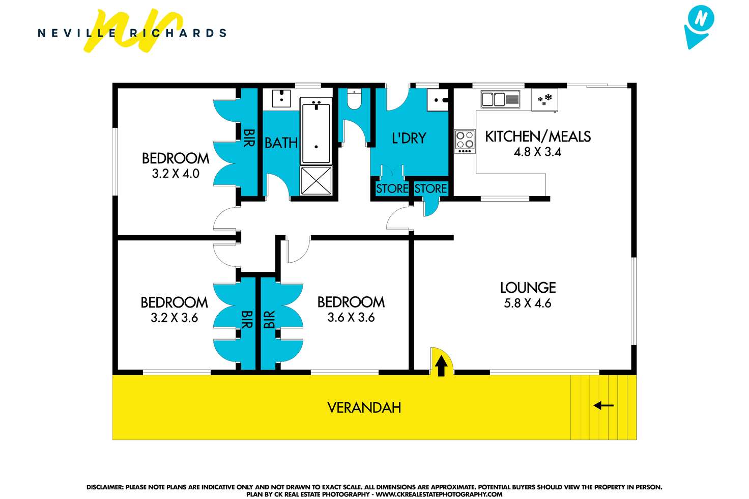Floorplan of Homely house listing, 20 Welfare Street, Portarlington VIC 3223