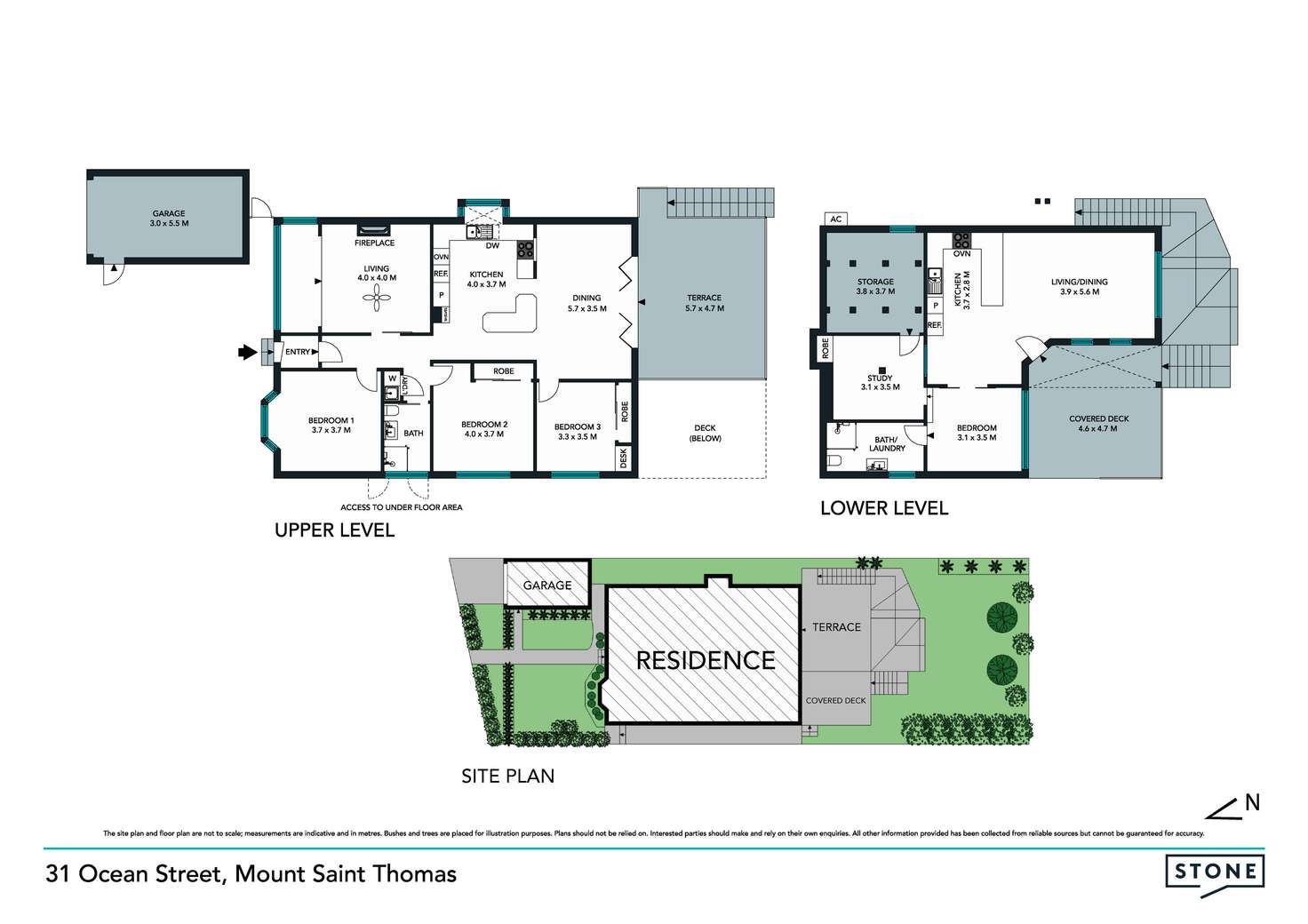 Floorplan of Homely house listing, 31 Ocean Street, Mount Saint Thomas NSW 2500