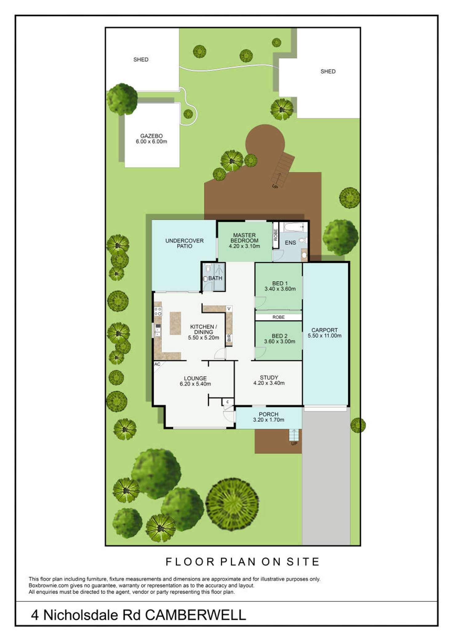 Floorplan of Homely house listing, 4 Nicholsdale Road, Camberwell VIC 3124