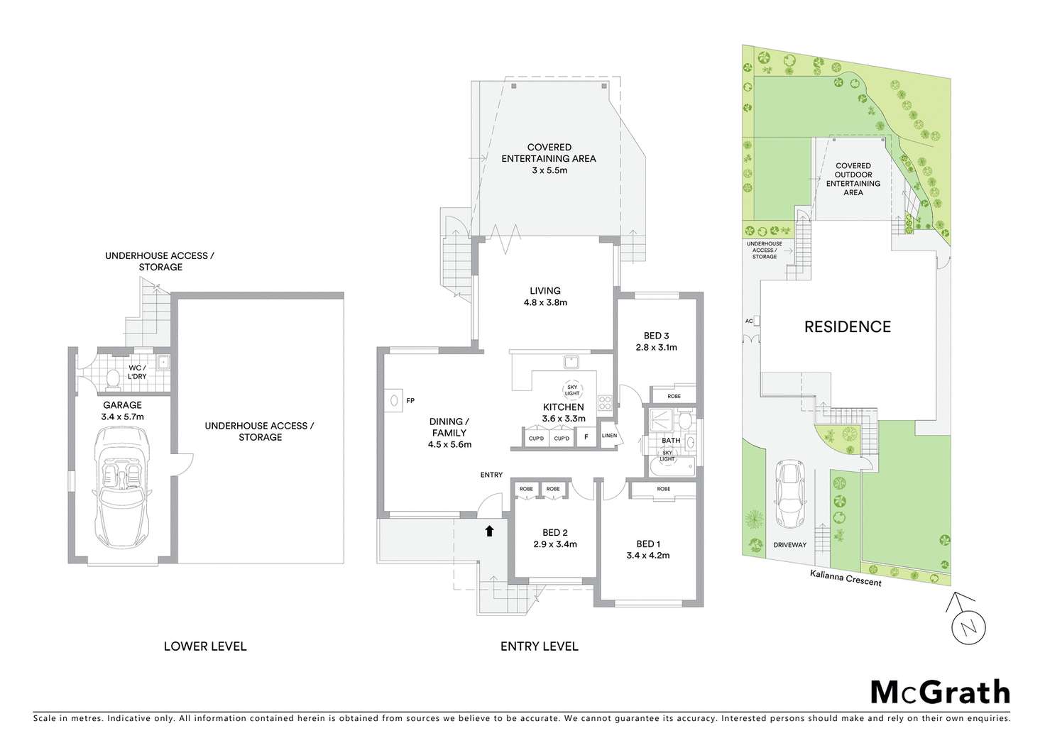 Floorplan of Homely house listing, 21 Kalianna Crescent, Beacon Hill NSW 2100