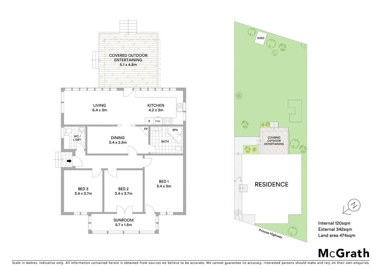Floorplan of Homely house listing, 266 Princes Highway, Kogarah Bay NSW 2217
