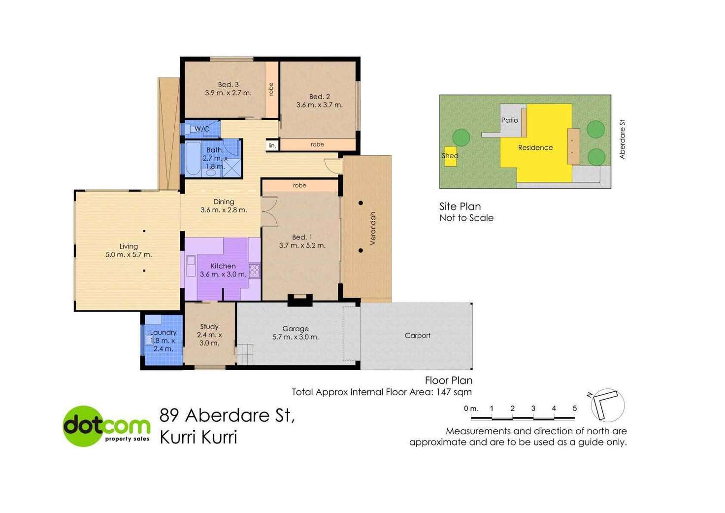 Floorplan of Homely house listing, 89 Aberdare Street, Kurri Kurri NSW 2327