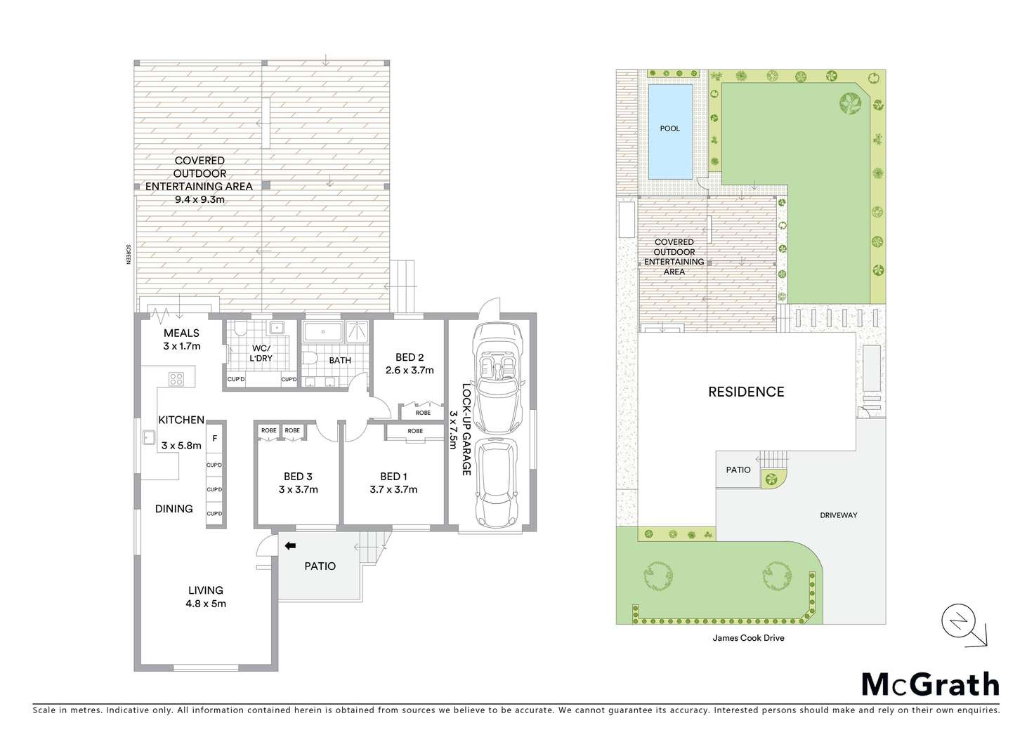 Floorplan of Homely house listing, 71 James Cook Drive, Kings Langley NSW 2147