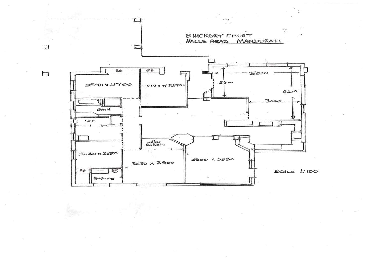 Floorplan of Homely house listing, 8 Hickory Court, Halls Head WA 6210