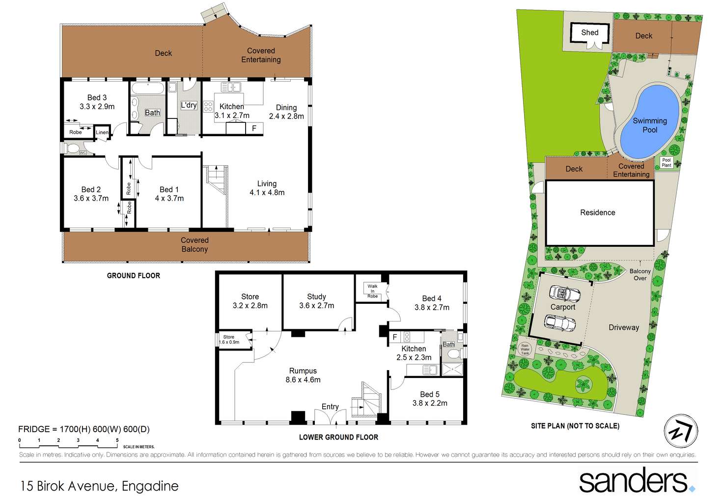 Floorplan of Homely house listing, 15 Birok Avenue, Engadine NSW 2233