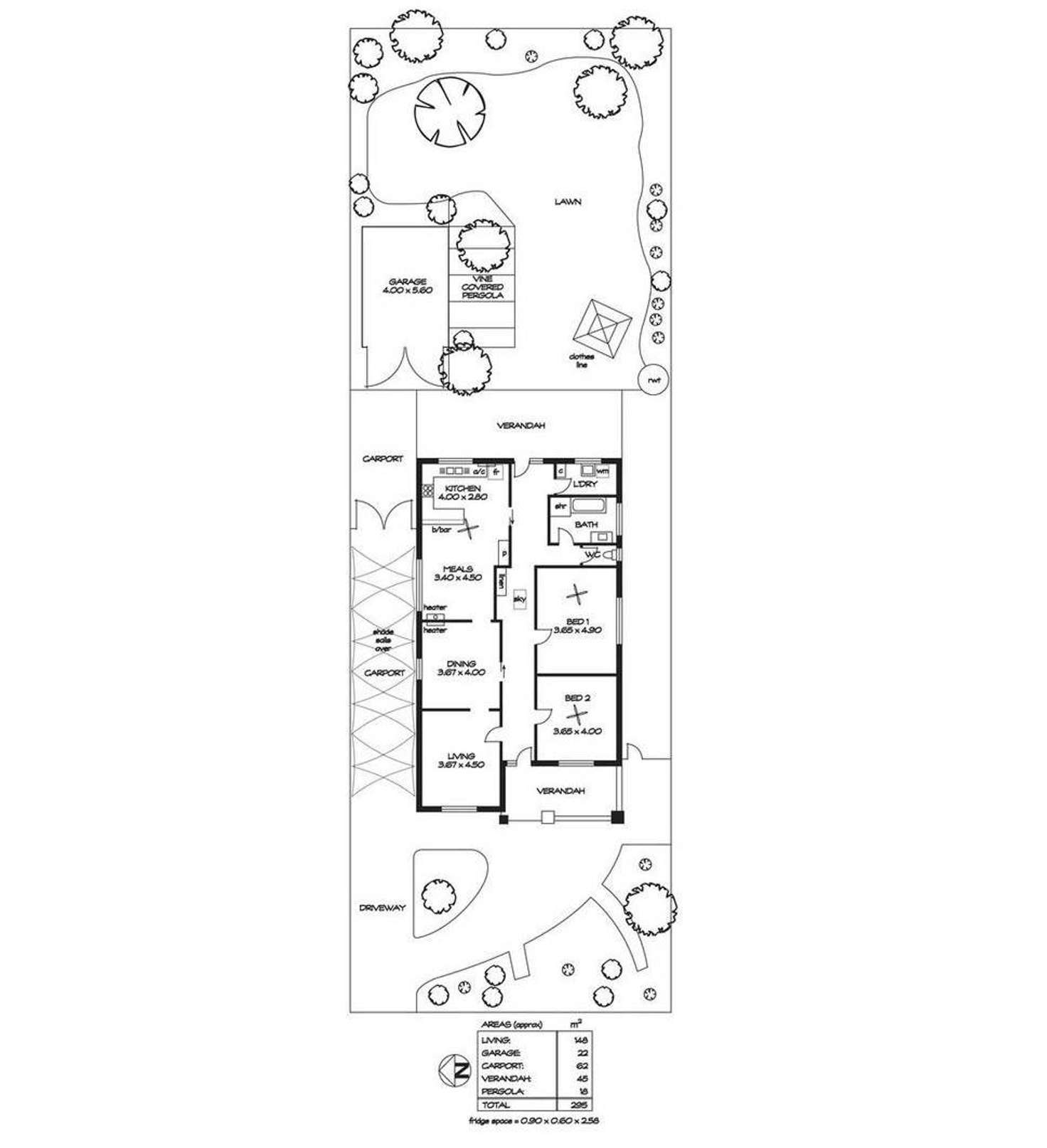 Floorplan of Homely house listing, 100 L'estrange Avenue, Glenunga SA 5064